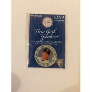 NEW The New York Yankees 2004 Medallion Collection Javier Vasquez (MISC1)